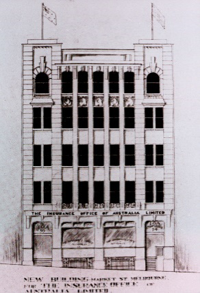 First Project – The Insurance Office of Australia 54-56 Market Street, Melbourne